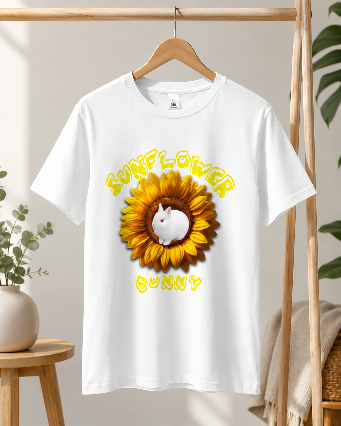 Sunflower Bunny Tee