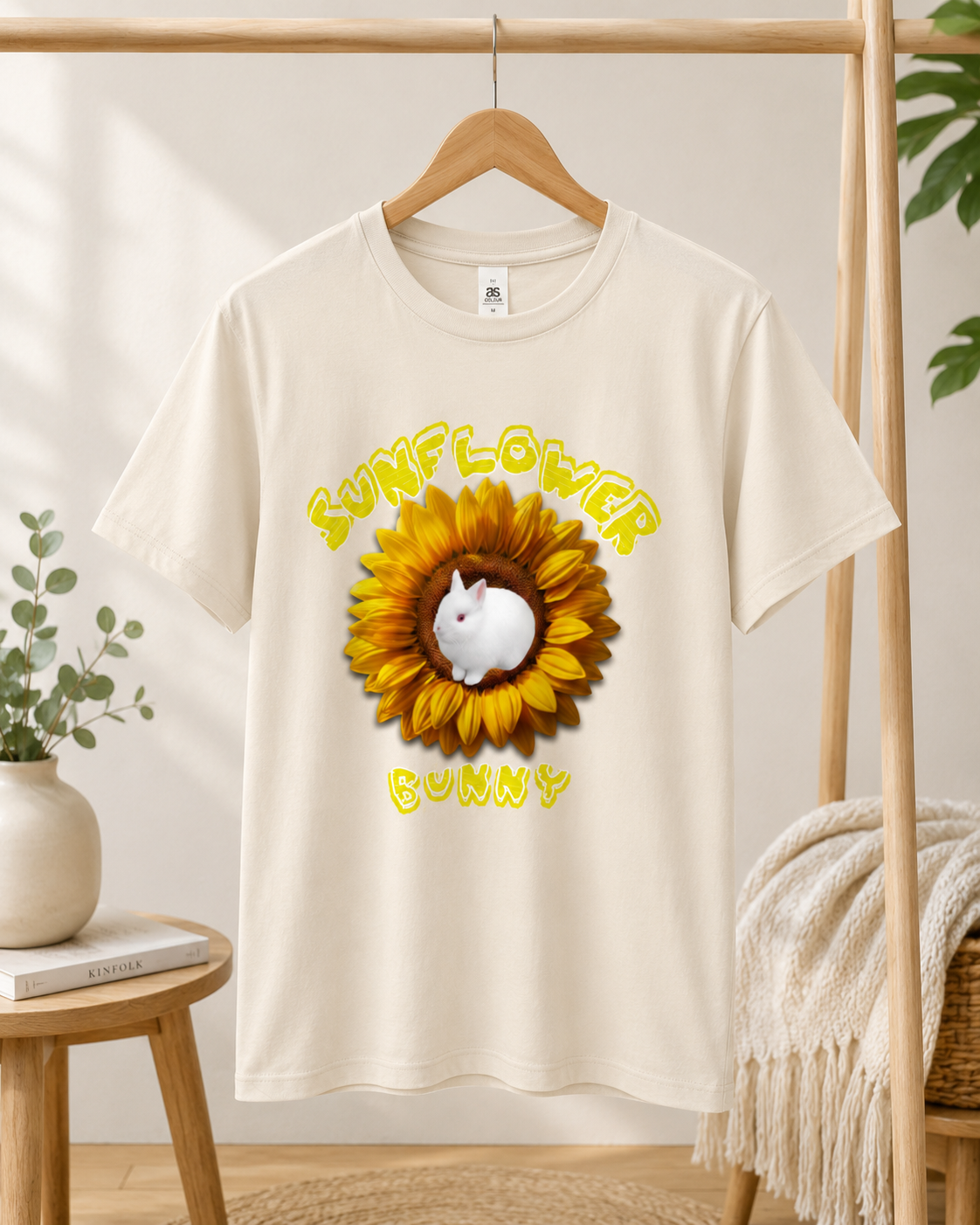 Sunflower Bunny Tee