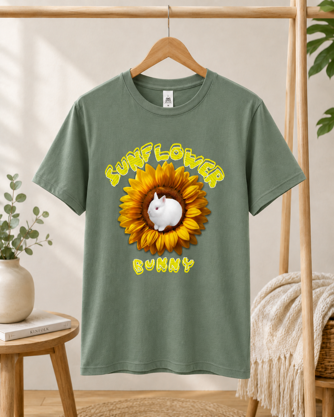 Sunflower Bunny Tee