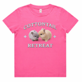 Kids Cottontail Duo rabbit tee in Pink – Cotton Tail Retreat