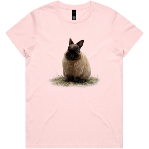 Kids Rabbit Graphic T-Shirt – Wombat Signature | Cotton Tail Retreat