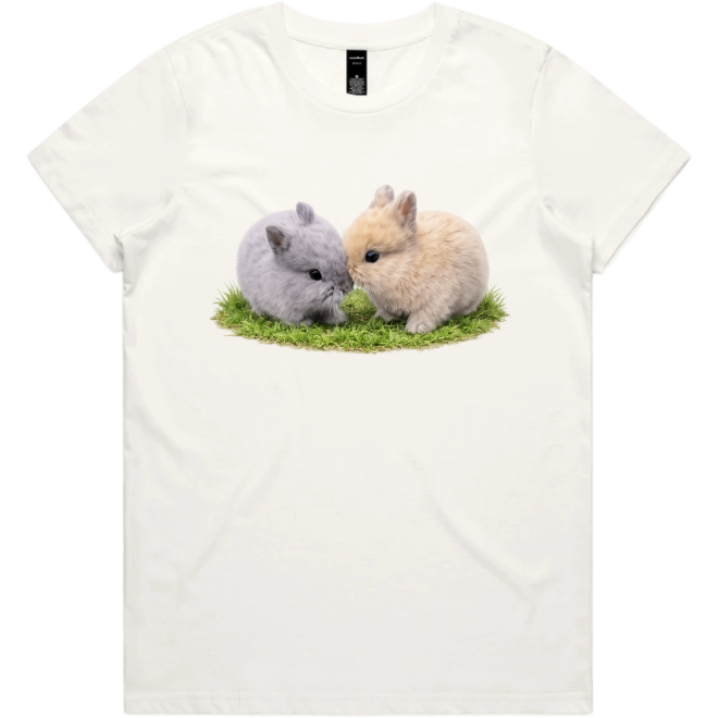 Rabbit Print T-Shirt – Pascal & Cookie | Cotton Tail Retreat