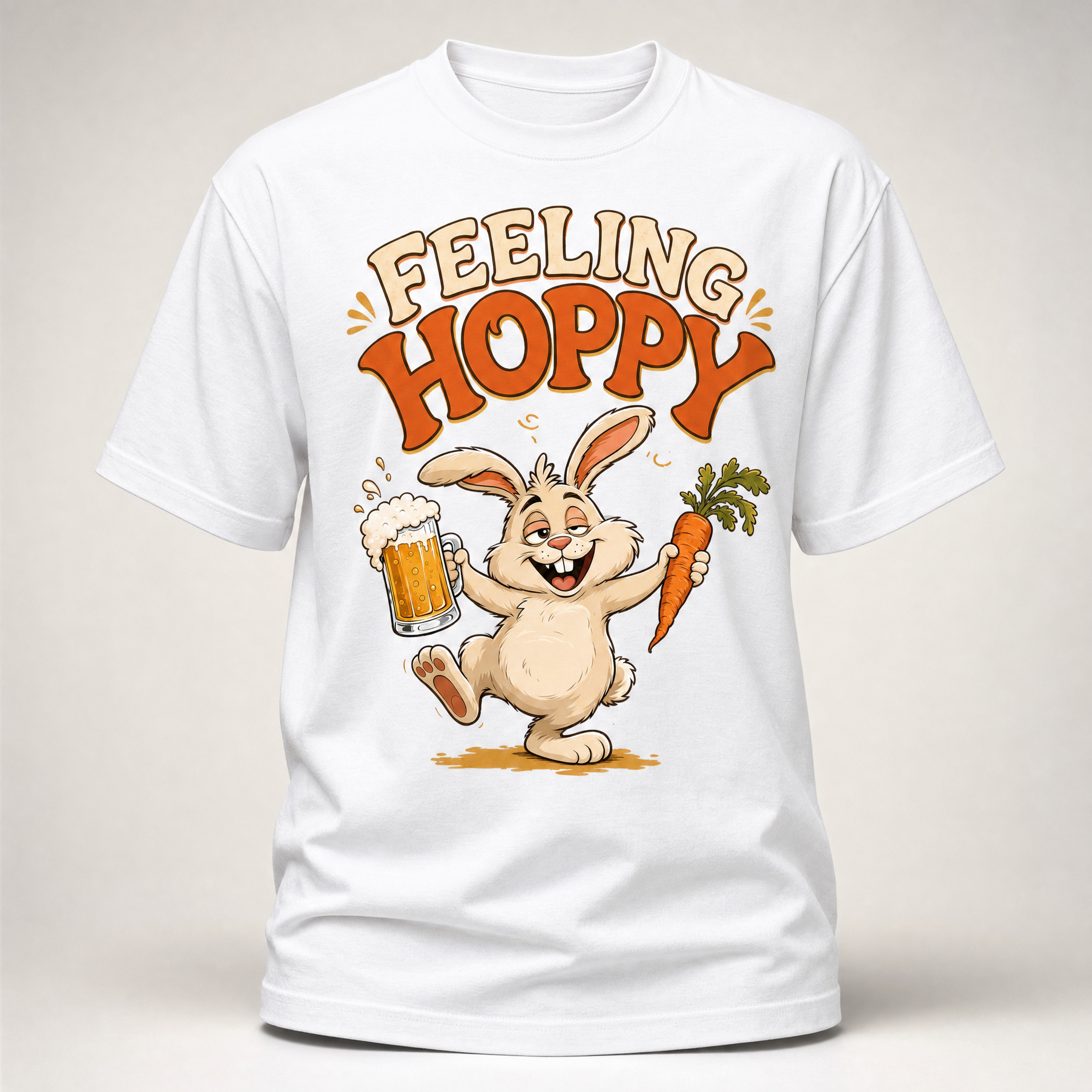 Feeling Hoppy tee – White