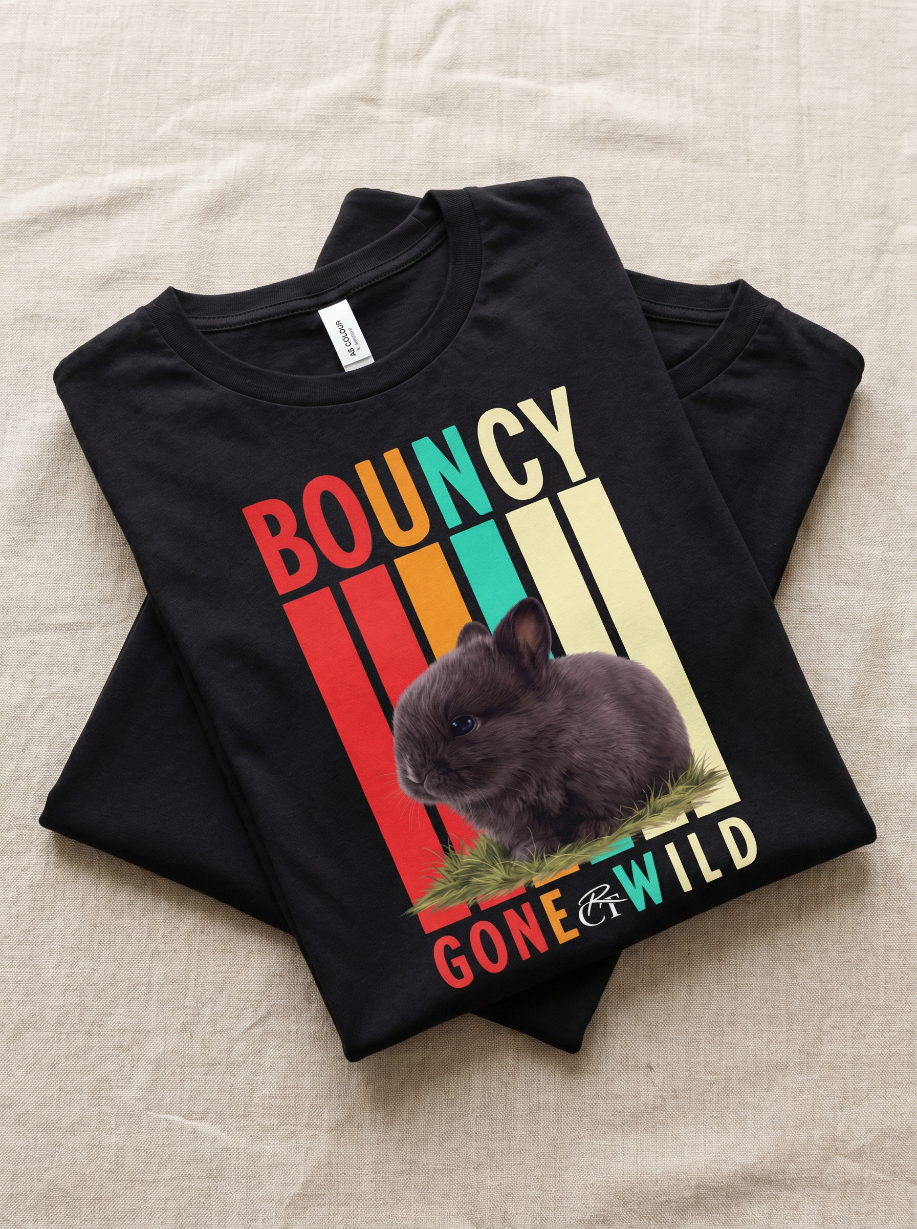 Bouncy Gone Wild Tee - Black