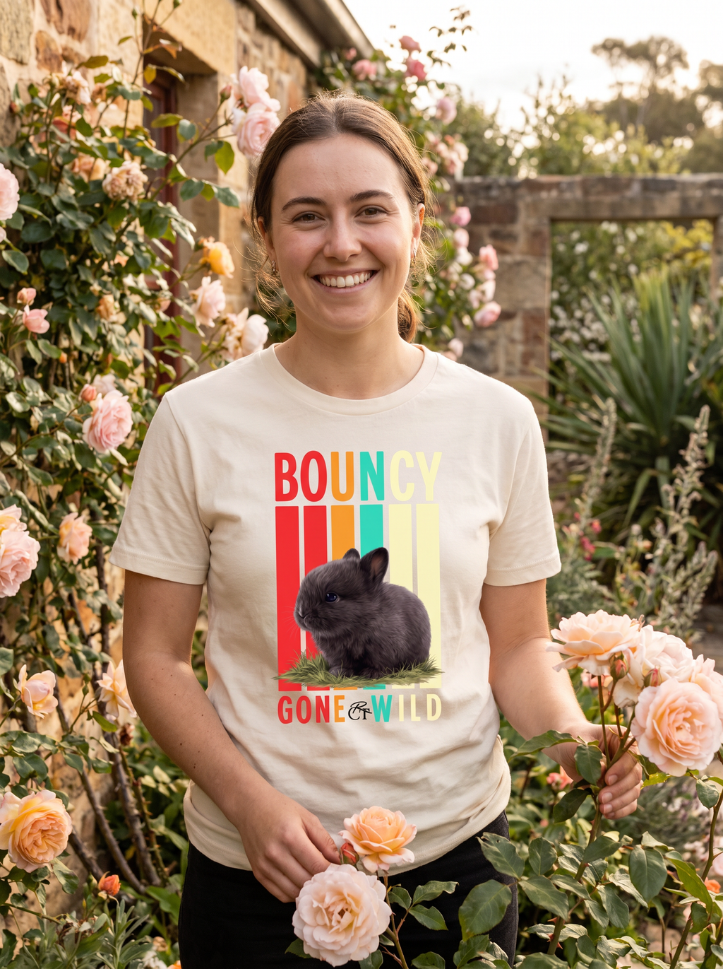 Bouncy Gone Wild Tee - lifestyle shot