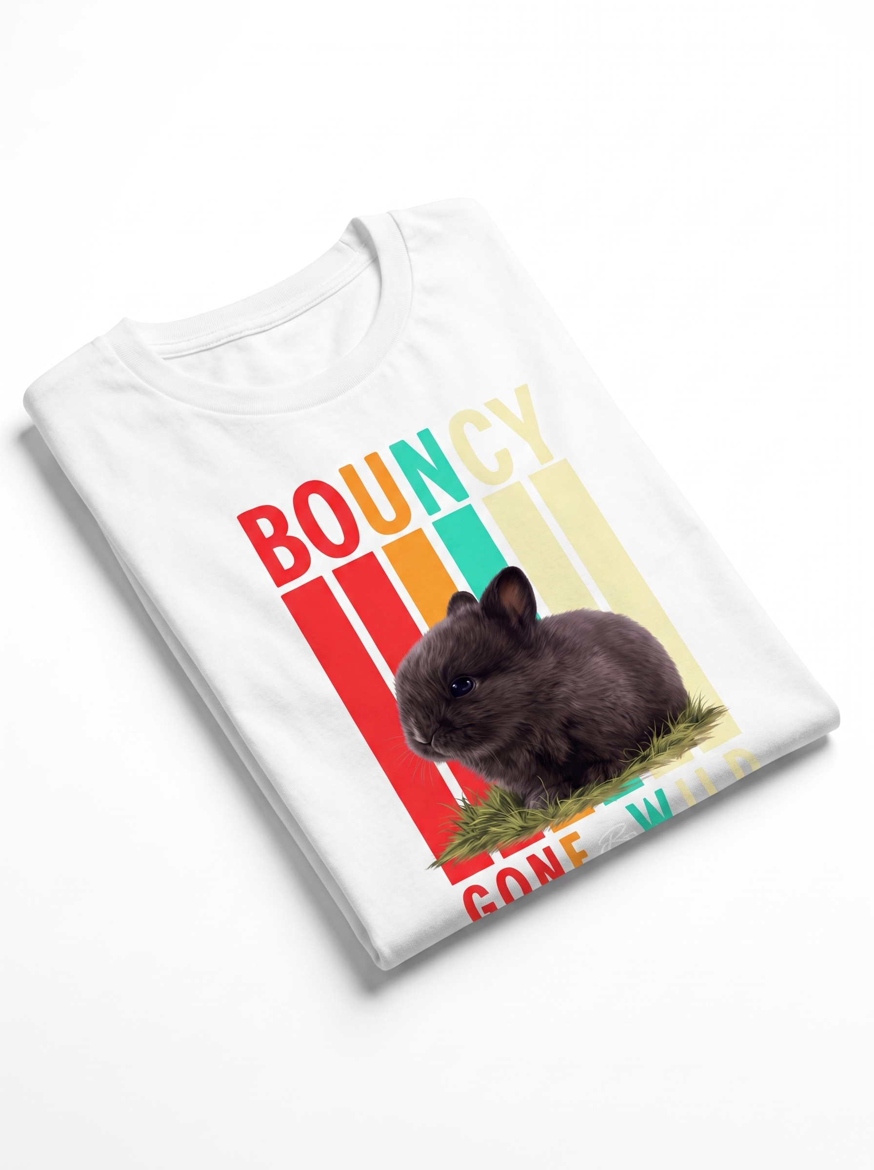 Bouncy Gone Wild Tee - White