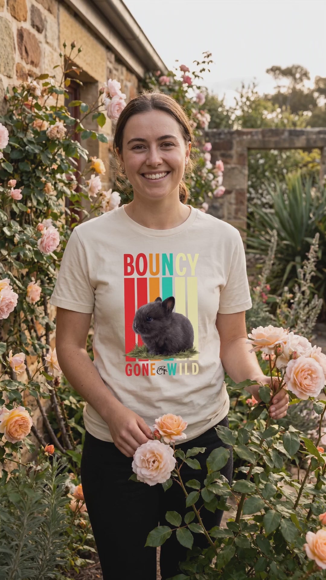 Bouncy Gone Wild Tee - lifestyle video